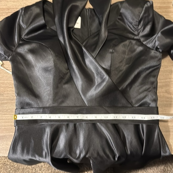 Black formal dress LT Lanting bride dress medium/large - Picture 11 of 12